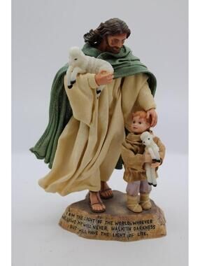 Vintage Ashton Drake Walking With The Lord "I am The Light of The World"